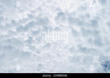 Sky Filled with Amazing Stratocumulus Clouds Stock Photo