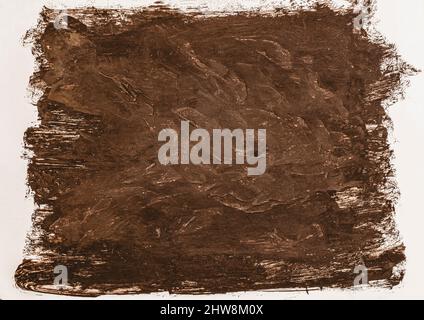 Abstract dark rough background, splashes and paint strokes on paper Stock Photo