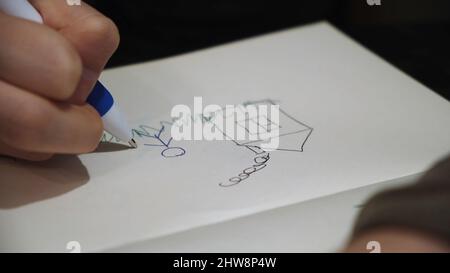 Tiny micro pen drawing  rDamnthatsinteresting