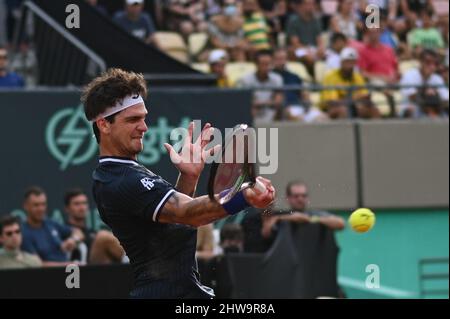 Thiago Seyboth Wild of Brazil, Davis Cup Captain of Brazil Jaime Oncins