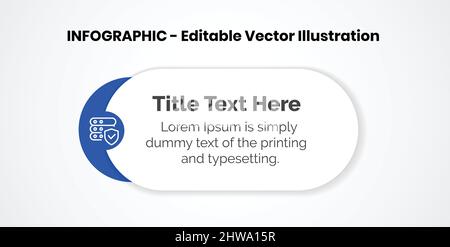Single Infographics Element Design Template - Graph, Pie chart, workflow layout, diagram, brochure, report, presentation, web design. Editable Vector Stock Vector
