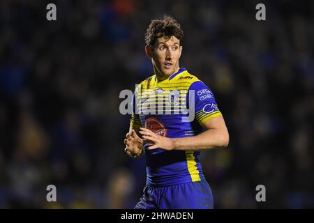 Warrington, UK. 04th Mar, 2022. Warrington, UK. 04th Mar, 2022. Stefan Ratchford #1 of Warrington Wolves in action during the game in Warrington, United Kingdom on 3/4/2022. (Photo by SW Photo via/News Images/Sipa USA) Credit: Sipa USA/Alamy Live News Credit: Sipa USA/Alamy Live News Stock Photo