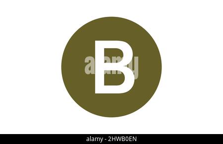 Letter B logo icon design template elements Stock Vector