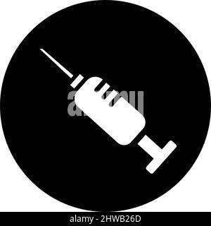 Injection, syringe icon - Perfect use for print media, web, stock images, commercial use or any kind of design project. Stock Vector