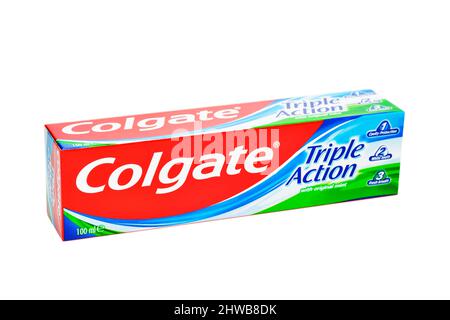 Colgate Toothpaste Stock Photo