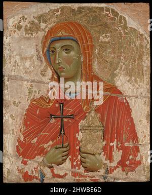 Saint Mary Magdalen.  Artist: Master of Saints Cosmas and Damian, Italian, Pisa, active Siena, 3rd quarter of the 13th century Stock Photo