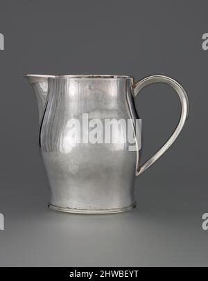 Pitcher. Maker: Paul Revere, American, 1735–1818 Stock Photo