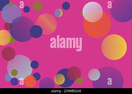 Universe, cosmos and planets, illustration Stock Vector
