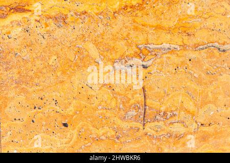 Orange marble surface texture background. Rough surface of orange marble wall texture Stock Photo