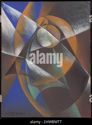 Mercurio passa davanti al sole tempera su carta foderata