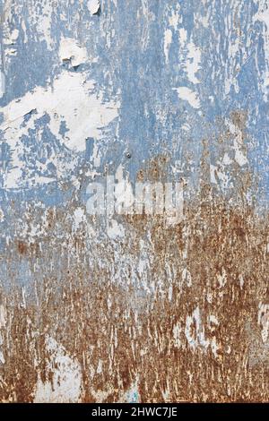 Textured metal surface with detailed traces of corrosion and rust Stock ...
