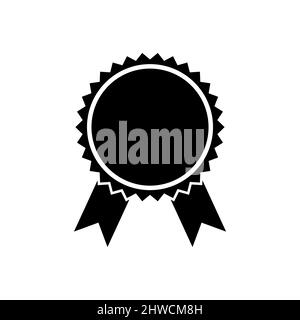 Winner Award Certified Medal Badge Logo Template. Best Seller Badge Sign Logo Design Stock Vector