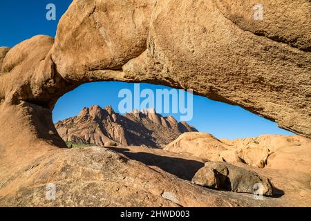 Namibian the rocks of Spitzkoppe in Damaraland, beautiful landscape Stock Photo
