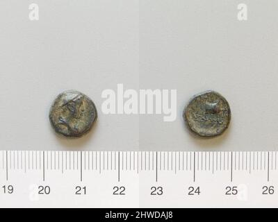 Coin from Aegae.  Mint: Aegae, Macedonia Artist: Unknown Stock Photo