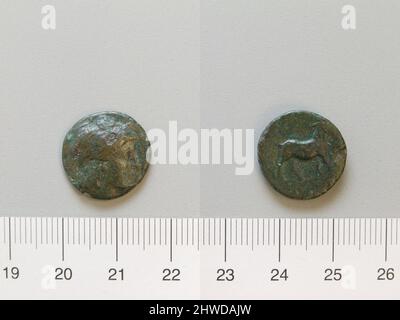 Coin from Aegae.  Mint: Aegae, Macedonia Artist: Unknown Stock Photo