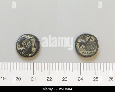 Coin from Aegae.  Mint: Aegae, Macedonia Artist: Unknown Stock Photo