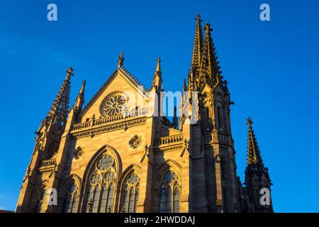 Temple Saint-Étienne, Mulhouse/France Stock Photo