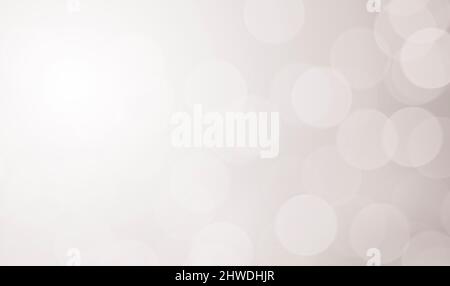 white bokeh lights with defocused abstract backgrounds. Stock Photo
