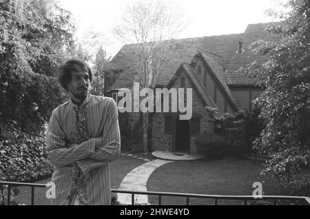 John Phillips of The Mamas and the Papas, pictured in front