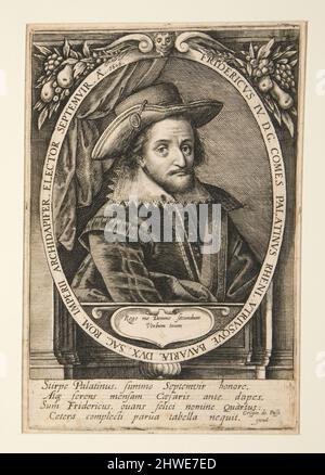 Frederick IV, Elector Palatine.  Artist: Crispijn de Passe the Elder, Dutch, 1565–1637 Stock Photo
