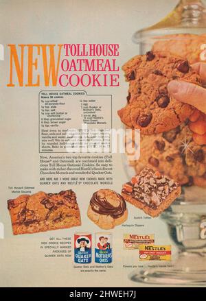 Vintage March 1962 'Good Housekeeping' magazine advert, USA Stock Photo