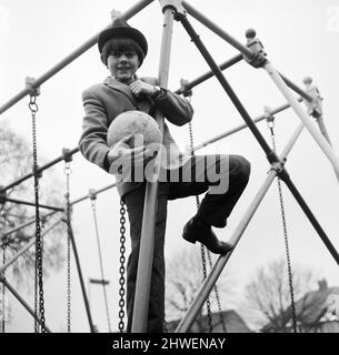 Actor Jack Wild who played the role of the Artful Dodger in the 1968 Lionel Bart musical film Oliver! Pictured in his local park. 28th February 1969. Stock Photo