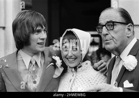 Actress Una Stubbs marries Nicky Henson (son of Leslie Henson ...