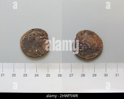 Coin from Edessa.  Mint: Edessa, Mesopotamia Artist: Unknown Stock Photo