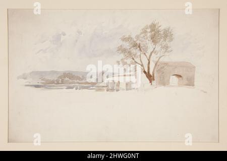 Architectural Study. Artist: Edwin Austin Abbey, American, 1852–1911, M ...