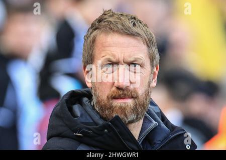 Graham Potter manager of Brighton & Hove Albion Stock Photo