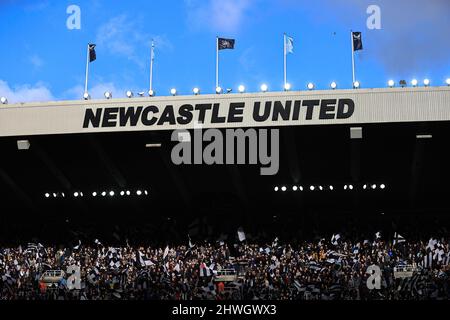 Newcastle, UK. 06th Mar, 2022. Scenes from St. James's Park in Newcastle, United Kingdom on 3/6/2022. (Photo by Mark Cosgrove/News Images/Sipa USA) Credit: Sipa USA/Alamy Live News Stock Photo