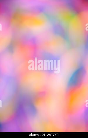 abstract blured rainbow colors lights Stock Photo