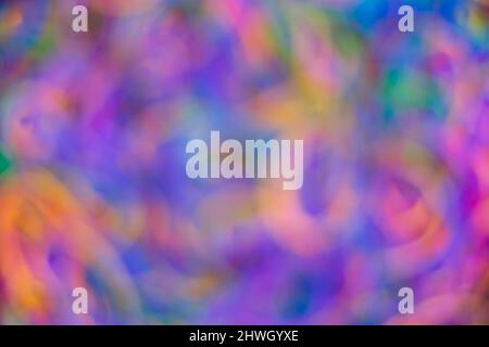 abstract blured rainbow colors lights Stock Photo