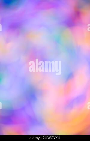 abstract blured rainbow colors lights Stock Photo