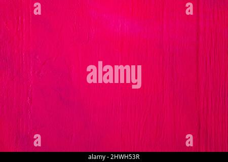 Red Pink Weathered Grunge Paint Rough Stone Wall Abstract Background Texture Stock Photo