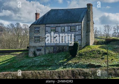 Hergest Court, Kington, Herefordshire Stock Photo