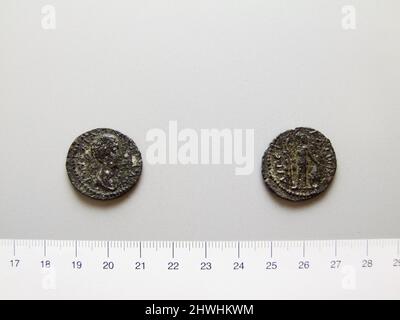 Coin from Aegeae.  Mint, possibly by: Aegae, Macedonia Stock Photo