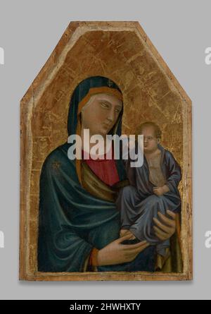 Virgin and Child.  Artist: Master of the Horne Triptych, Italian, Florence, active early 14th century Stock Photo
