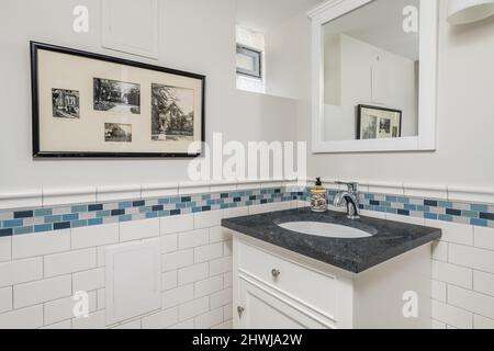 Residential Interior - Bathroom Stock Photo