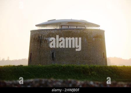 Martello Tower at Bawdsey Stock Photo