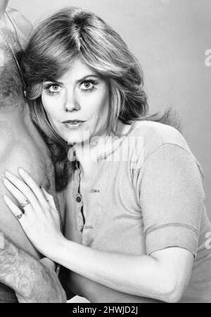 Actress Wendy Richard seen here posing in the Sunday Mirror studio