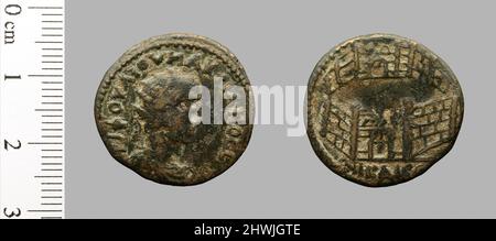 Coin of Macrianus from Nicaea. Ruler: Macrianus Mint: Nicaea Artist: Unknown Stock Photo