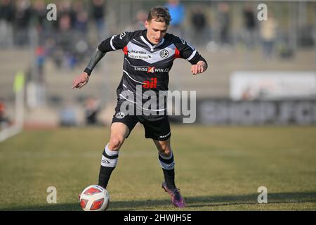 Lugano, Switzerland. 26th Feb, 2022. Lugano Fans during the Super League  match between FC Lugano and FC Servette at Cornaredo Stadium in Lugano,  Switzerland Cristiano Mazzi/SPP Credit: SPP Sport Press Photo. /Alamy