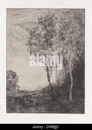 Souvenir d’Italie (Memory of Italy).  Artist: Jean-Baptiste-Camille Corot, French, 1796–1875 Stock Photo
