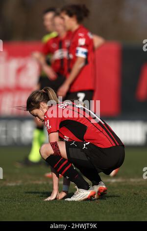 Milan, Italy. 06th Mar, 2022. Maurizio Ganz (AC Milan) gestures during