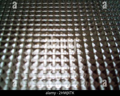 Texture, patterns and relief of glass. Background for interior design Stock Photo