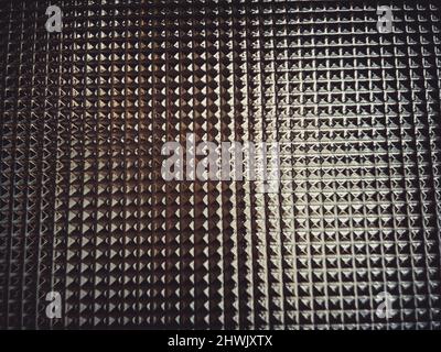 Texture, patterns and relief of glass. Background for interior design Stock Photo