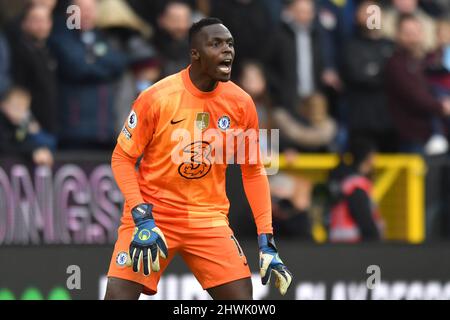 Chelsea goalkeeper Edouard Mendy during the Premier League match at ...