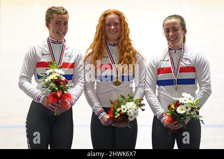 Emma FINUCANE Of Wales In The Women's Sprint Cycling At The 2022 ...