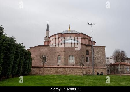 Little Hagia Sophia  is a former Eastern Orthodox church dedicated to Saints Sergius and Bacchus in Constantinople, converted into a mosque during the Stock Photo